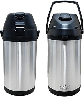 ARTC Stainless Steel Rotating Air Pot - Hot & Cold Beverage Dispenser (4L)