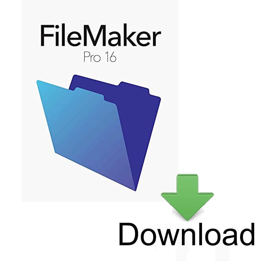 FileMaker Pro 16 Mac/Windows Download Version 1User License