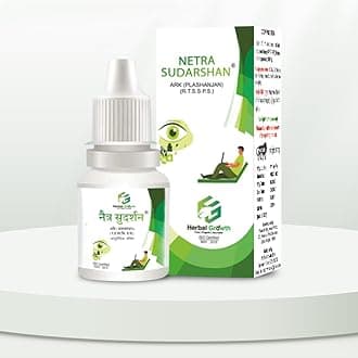 Ark Herbal Eye Drops for Dryness, Redness & Itching Relief | Cooling Ayurvedic Eye Care with Palash Root Extract | AYUSH Certified | Daily Use | 15ml