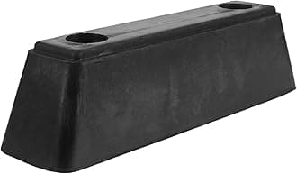 DRESSOOS Car Pickup Truck Rear Bumper Protector High-elasticity Rubber Bumper Block