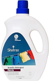 Premium Lavender Liquid Detergent for Top Load, Front Load Washing Machine and Hand Wash, Wash detergent, Concentrated laundry liquid for clothes - 1 Liter Lavender Liquid Detergent