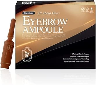 Premium Eyebrow Serum | Vegan Eyebrow Enhancing Ampoule (0.15 oz) | Nutritious Care | K-beauty | korean Skin Care