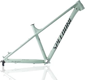 Hardtail Mountain Bikes Frame 27.5/29er Aluminum Alloy XC AM Mountain Bikes Frame Thru Axle 12x148mm Disc Brake Frame Routing Internal BB91 (Color : 27.5er Green, Size : L)