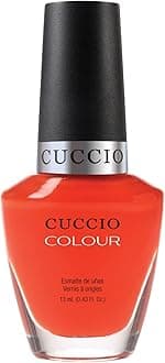 Cuccio Shaking My Morocco | Glossy Rainbow Nail Polish Nail Paint | 13ml | Long Lasting, Glossy, Vegan | Paraben Free | No Yellowing | FREE from Harmful Chemicals - Orange