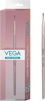 Vega Eye Liner Brush for Cream, Gel & Powder Formulation, Eyeliner Makeup Brush, (MBN-08)