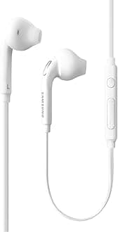 3.5mm Earbud Stereo Quality Headphones for Galaxy S6 / S6 Edge EO-EG920LW - Comes with Extra Eal Gels!
