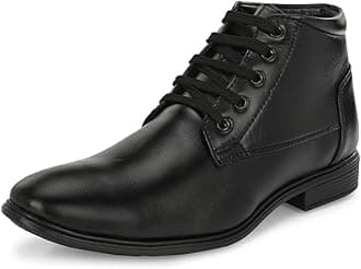 MACTREE PU Leather Men's Formal Ankle Boots