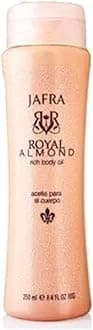 Jafra Royal Almond Body Oil - 8.4 Fl Oz Hydrating Moisturizer for All Skin Tones