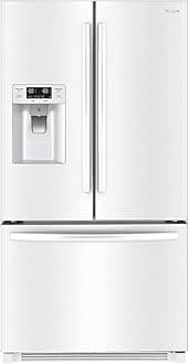 Winia WRFS26DWCE French Door Bottom Mount Refrigerator 26 Cu Ft White