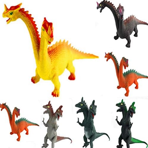 Assorted Plastic Dinosaurs Toys Fingures Sets