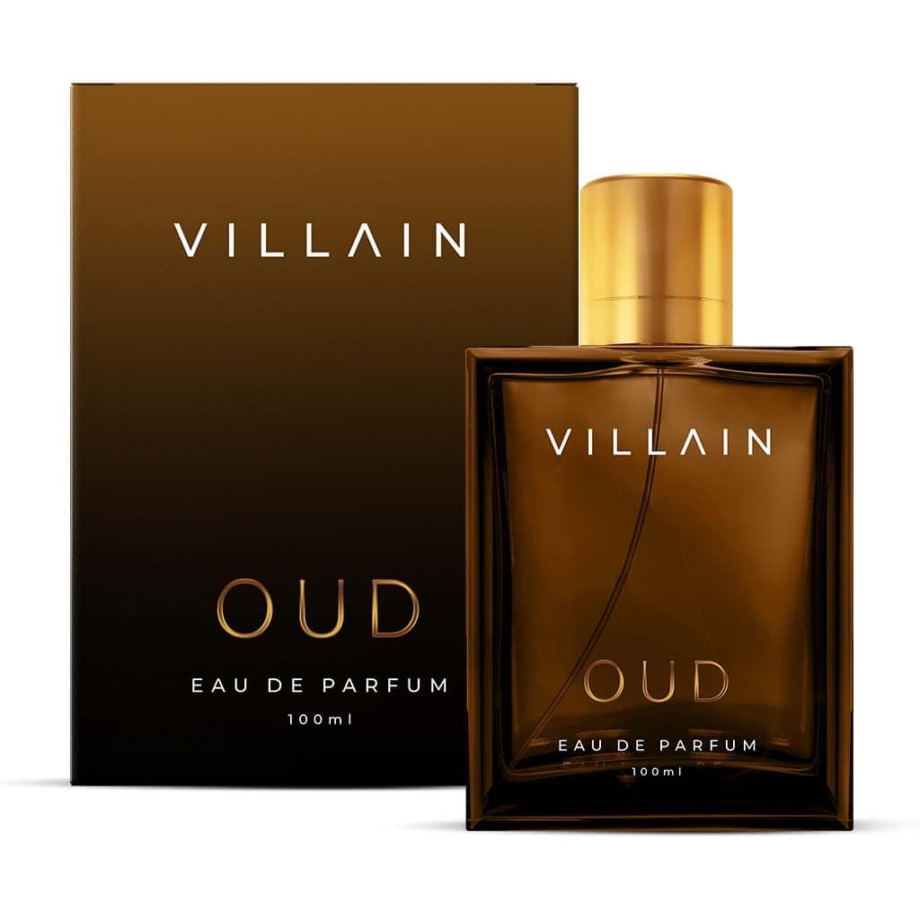 Villain Oud Perfume for Man Masculine Long Lasting Smell | Spicy theme with Anise, Rich Amber, Cedarwood Notes | Premium Luxury Fragrance Gift For Men | Eau De Parfum for Casual, Wedding Gift for Him
