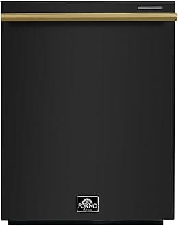 Forno FDWBI806724B 49 dBA Black Top Control Dishwasher