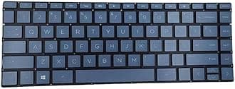 Laptop Keyboard for HP Spectre X360 13-AP0000 13T-AP000 with Backlit United States US Blue New