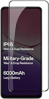 MoCoTech HD+ Edge-to-Edge Tempered Glass for Oppo A5X – Full Screen Protector Guard, 9H Hardness, Anti-Scratch, Bubble Free, Case Friendly, Ultra Clear with Easy Installation Kit