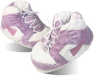 LAPRBY Sneaker Slippers Non Slip Sole Indoor House Plush Slippers Unisex Indoor Floor Cotton Shoes