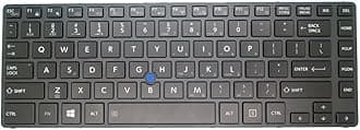 Laptop Keyboard For Toshiba Portege R30-B R30-BT1300 English US Black With Backlit&Pointing