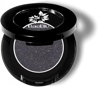 Smoke and Diamonds : Best Organic 100% Natural Vegan Eyeshadow Makeup, Made in USA, Finely Pressed Velvety Smooth Eyeshadow Pigment by BaeBlu, Smoke and Diamonds