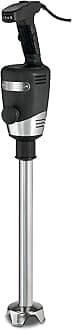 Waring Commercial WSB60 Big Stix Heavy Duty Immersion Blender, 16" Removable Shaft, 1 HP/700 Watt Variable Speed Motor, 120V, 5-15 Phase Plug,Black/Silver,25-Gallon