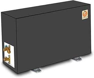 KANUSHI Plastic Industries 100% Waterproof Split Ac Cover For Outdoor Unit 1.5 To 2.0 Ton Capacity (Ac-Out-Watreproof-Grey-01)