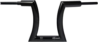 TCT-MOTORPARTS 14" Rise 2'' Ape Hanger Handlebar Fits for Harley Sportster 1200 883 XL Softail Fatboy