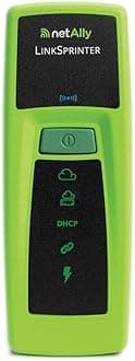 NetAlly LinkSprinter 300 Wired Network Tester with Distance to Cable Fault Indication | 10-Second Basic Network connectivity Test for Copper Ethernet Connections | Ideal for Frontline or helpdesk