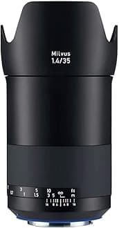 Milvus 35mm F/1.4 ZE Lens for Canon Mount, Black (2111-788)