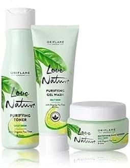 Sweden Love Nature Purifying Gel Wash,Toner & Face Lotion (3 Items in the set)