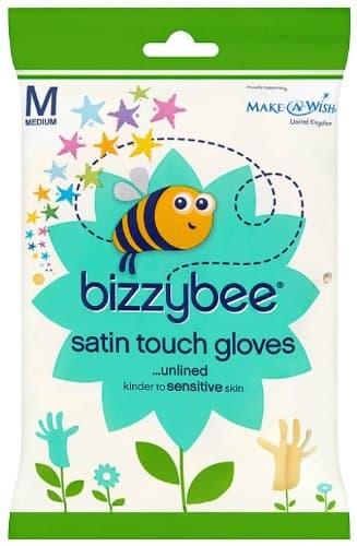 bizzybeeSatin Touch Rubber Gloves Medium
