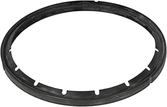 Pressure Cooker Gasket, 8L, Black for Nutricook/Clipso +/Clipso/Acticook, Seb X1010003, Ø253mm, Plastic, 1000W, Dishwasher Safe