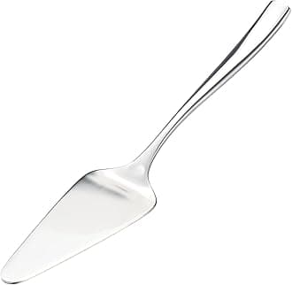 KSENDALO Pie Cake Server, Stainless Steel Pastry Spatula, Serving for Birthday, Wedding, Party, Celebration, Home, Dishwashersafe, Silver