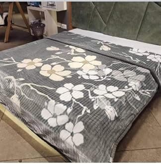 Modern Print King Size 2ply Super Soft Cloudy Blanket for Heavy Winter 5.4 kg with Fancy Bag Packing (Pack of 1) (Multi 11)