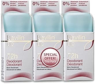 LavilinBio Balance 72 Hours Natural Stick Deodorant (Pack Of 3)