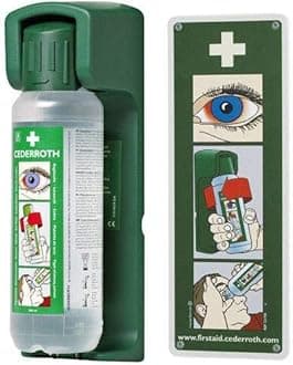 Cederroth Eye Wash & Wall Bracket - 500ml