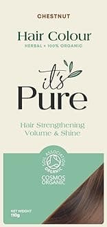 It's Pure Organic Herbal Hair Dye in Chestnut 110g
