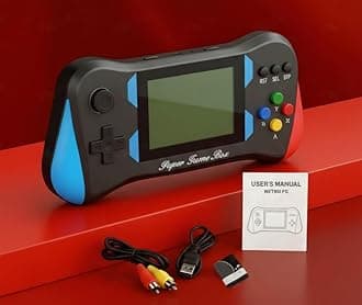 500-in-1 Retro Handheld Gaming Console for Kids | 3.5" HD Screen Classic Video Game Player with Built-in Games – Rechargeable Portable Game Device