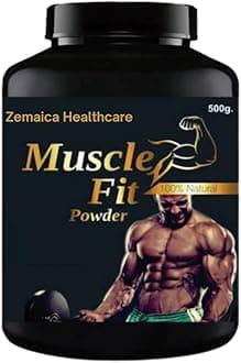 Muscle Fit | Whey Supplements | Body Growth | Flavor Butterscotch | Pack of 1