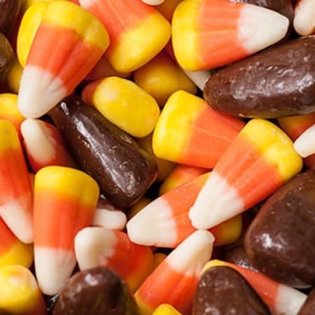 Chocolate Covered Candy Corn: 5 LBS