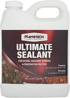 Nanotech Surface Solutions Ultimate Sealant - Water Repellent, Penetrative Natural Look Sealer - for Concrete, Pavers, Clay, Stone, Masonry - Easy to Use - Fast Curing, 1 Quart (32 Oz.)