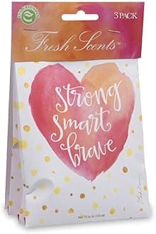 WillowBrook Fresh Scents Sachet 3 Pack-Strong Smart Brave