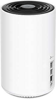 TP-Link 𝐃𝐞𝐜𝐨 XE70 Pro AXE4900 Tri-Band WiFi 6E Mesh WiFi Router - 1 x 2.5bps WAN/LAN Port, 2 x 1 Gbps LAN Ports, 4.9 Gbps Wi-Fi 2,900 Sq. Ft Coverage, Connect up to 200 Devices, 1-Pack