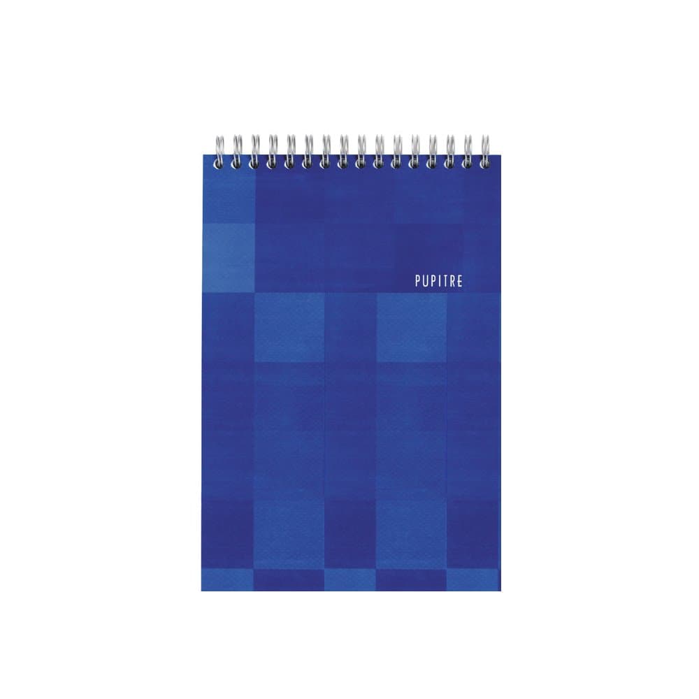 Wirebound Notepad - Ruled 80 sheets - 5 3/4 x 8 1/4 - Sold Individually ( Assorted Cover Color Chosen at Random)