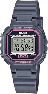 Women's LA20WH-1ACF Classic Digital Black Resin Watch