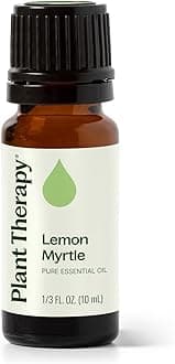 Lemon Myrtle Essential Oil 10 mL (1/3 oz) 100% Pure, Undiluted, Therapeutic Grade