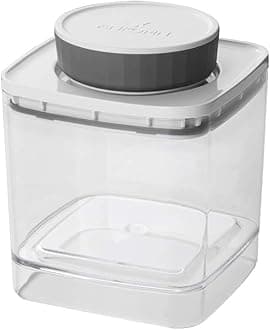 ANKOMNEverlock Turn&Lock Airtight Food Storage Containers For Fresh and Odor-Free Pantry Organization Or Kitchen Counter Perfect for Ground Coffee, Flour, Brown Sugar, Cereal, Herbs and More
