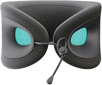 - Cabeau Travel Essential Neck Pillow - Fits Most Neck Sizes (11-21 inches) - Evolution X Three Ways to Adjust for Ultimate Comfort on Long Flights (Turquoise)