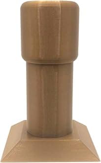 Formula 1 Helmet Display Stand, Free Standing, 1/2 Scale (Gold)