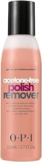 Acetone-Free Nail Polish Remover Gentle on Enhancements & Acrylics Enriched with Aloe Vera 3.7 fl oz