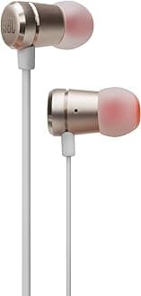 JBLT290 Harman In-Ear Headphone - Champagne Gold,JBLT290CGD