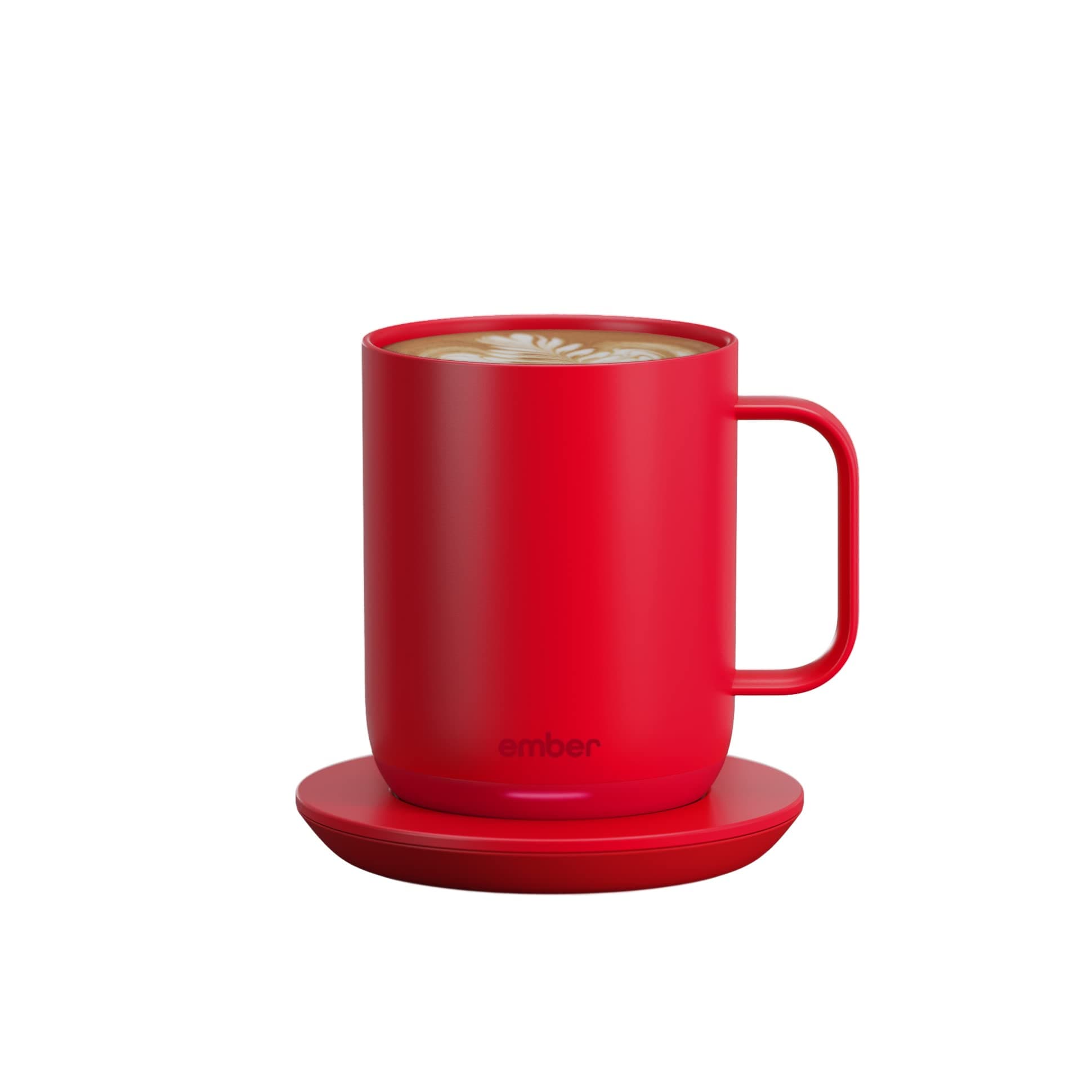 Ember Temperature Control Smart Mug 2, 14 Oz, App-Controlled Heated Coffee Mug with 80 Min Battery Life and Improved Design, Red