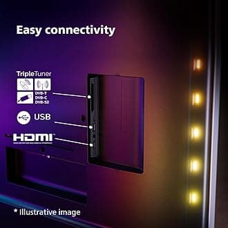 Philips Ambilight PUS8108 43 inch Smart 4K LED TV | UHD & HDR10+ | 60Hz | P5 Perfect Picture Engine | SAPHI | Dolby Atmos | 20W Speakers | Google Assistant & Alexa Compatible